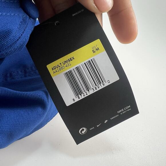 Nike Aerobill Classic99 Dri-Fit Flex Fitted S/M Hat Cap Polyester Men Blue, NWT - Picture 7 of 8